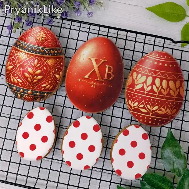 Пряник Пасхальное яйцо (разные)